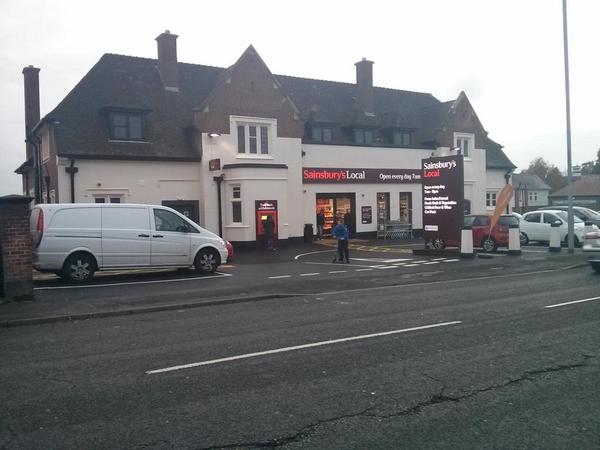 Gosh. New shop. Much excitement. #sainsburys #bromsgrove (probably the only Sainsbury's well ever have in Bromsgrove)  - embedded image 