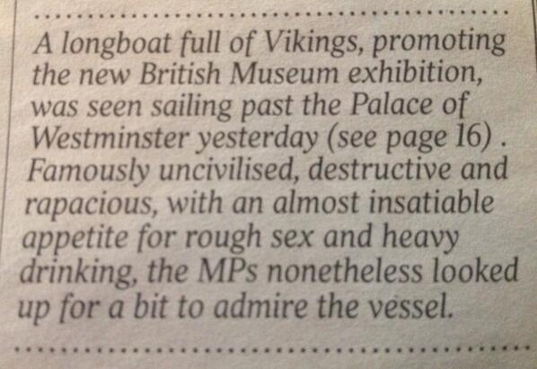 RT Ah ahah MT @scottdagostino: The greatest sentence ever written was printed in the Times today:  via @GilesKristian - embedded image