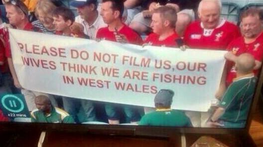 RT Best banner at the World Cup so far  - embedded image