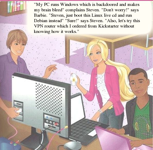 RT Make your own "Barbie is a computer engineer" panels here: https://t.co/Sghiegv6wO We just made one :D  - embedded image 