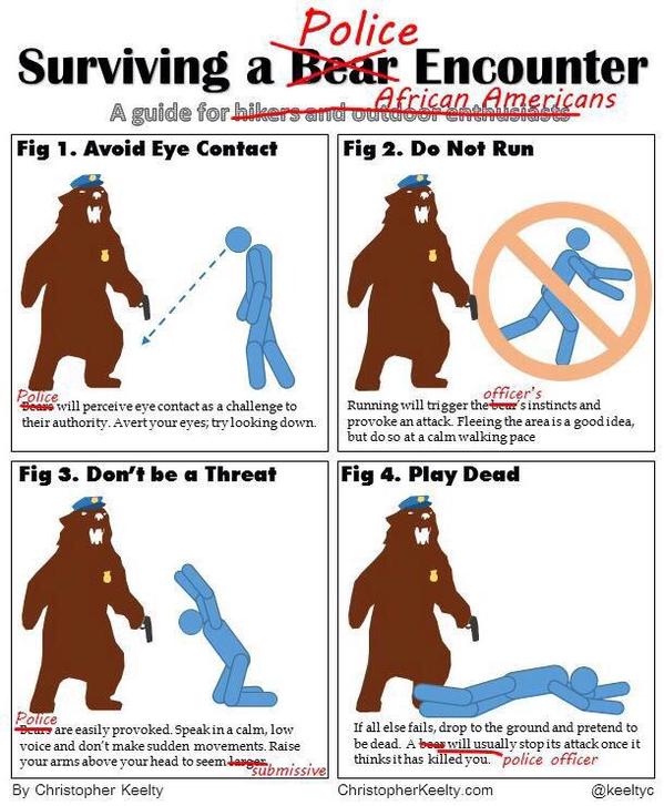 RT How to survive a police encounter. RIP Walter Scott  - embedded image 