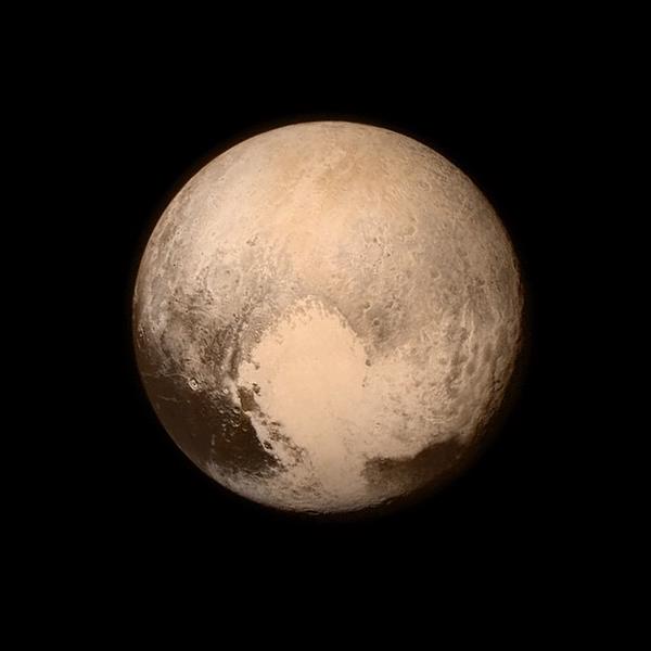 RT Pluto just had its first visitor! Thanks @NASA - it's a great day for discovery and American leadership.  - embedded image 