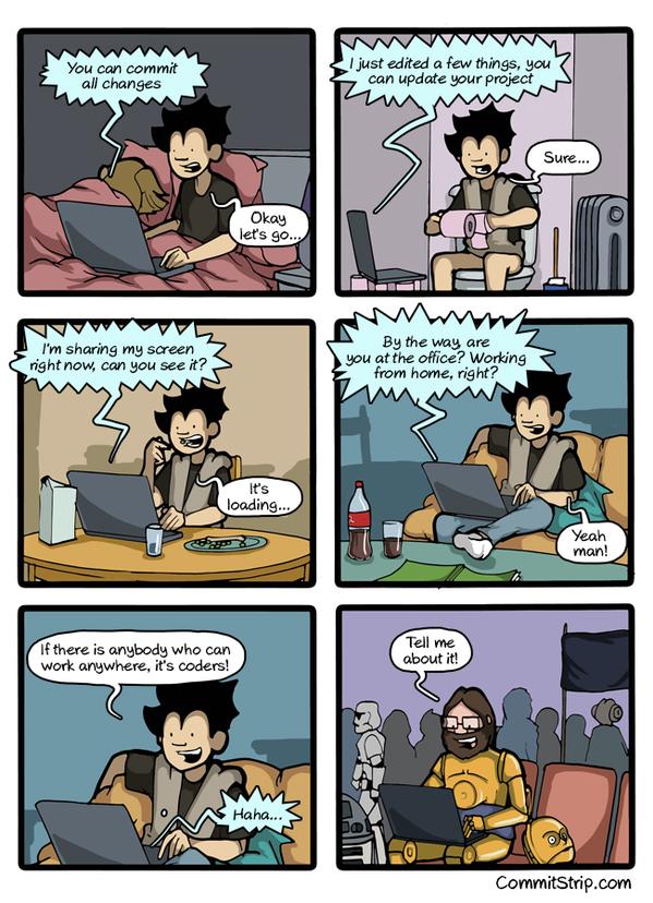 RT Coders...Coders everywhere... | CommitStrip needs you! http://t.co/Yzckm8GZRV  - embedded image 