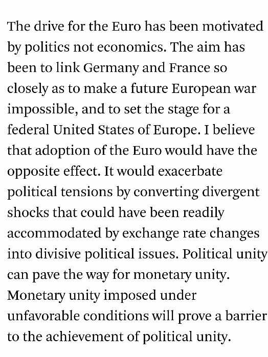 RT Milton Friedman nailed it: Monetary Unity To Political Disunity http://t.co/nKbaUvGhB3 @Frances_Coppola @azizonomics  - embedded image 
