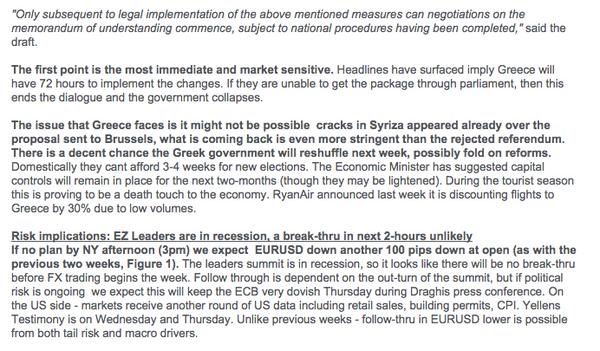 RT And here is Citi's take on the Eurogroup draft. Basically, 72 hours to save Greece...  - embedded image 