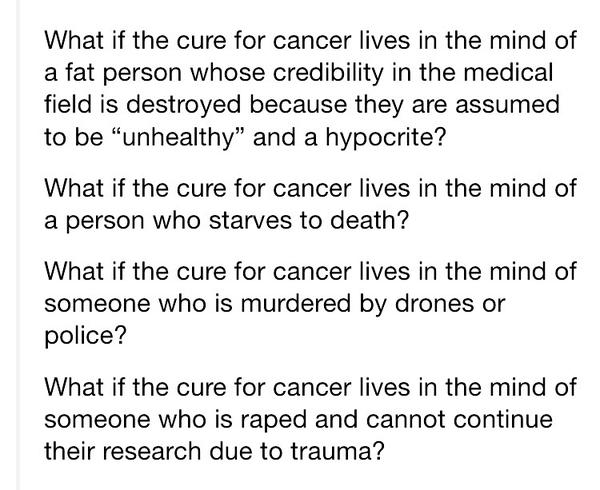 RT “What if an aborted fetus would’ve found the cure to cancer?”  - embedded image 2