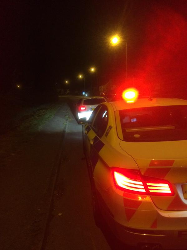 RT Saw this tidy Audi at speed A38 Bromsgrove last night but didn't get to stop it. Same place tonight - no insurance.  - embedded image 