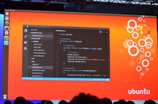 RT Visual Studio Code for Windows, Mac, and Linux. Available later today at http://t.co/xogd0ab1yM #Build2015 @bldwin  - embedded image 
