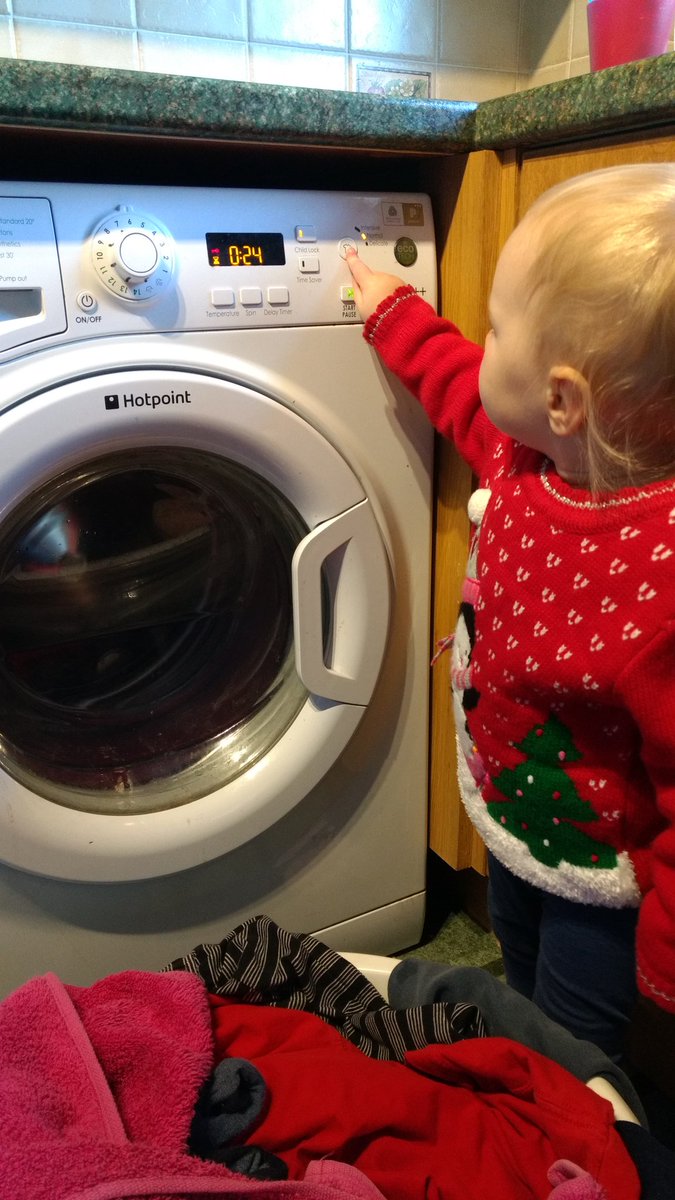Doing the clothes washing.  - embedded image 