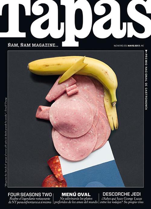 RT Stop what you're doing. Please show respect to this cover from Spanish magazine 'Tapas'.  - embedded image 
