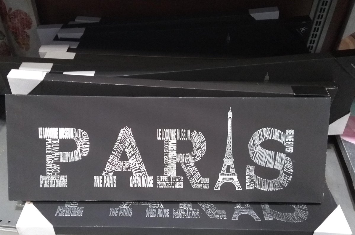 RT If only there was a letter in PARIS that resembles the Eiffel Tower  - embedded image 
