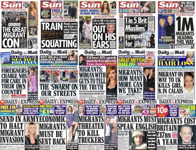 RT Why has racism, xenophobia and bigotry has become normalised?
Pop down to your local newsagents and find out.  - embedded image 