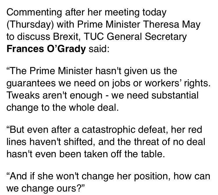 RT Meeting between ⁦@Theresa_may⁩ and ⁦@FrancesOGrady⁩ went precisely to script.  - embedded image 