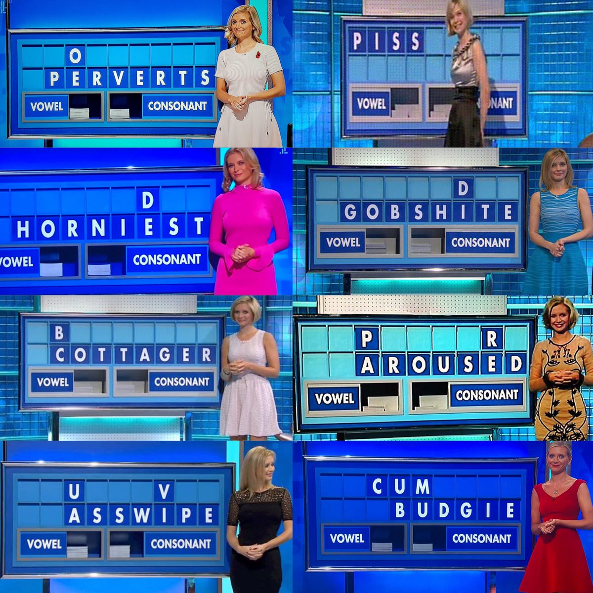 RT Celebratory 10 years of rude @C4Countdown words as promised! 
Do with them, what you will!   - embedded image 2