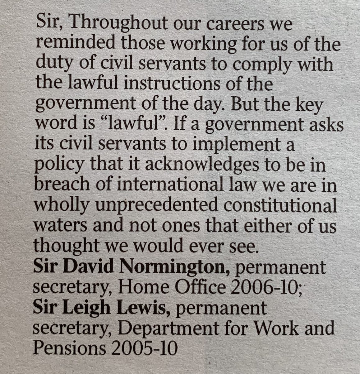 RT letter to The Times  - embedded image 