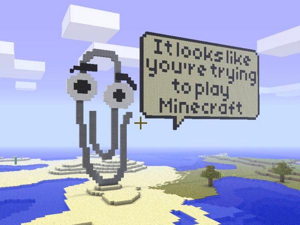 RT Love the image techcrunch used for it Microsoft Has Acquired Minecraft post..  - embedded image 