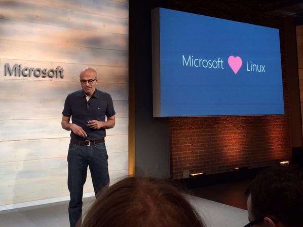 RT The turnaround is complete #mscloud #MicrosoftLovedLinux  - embedded image 