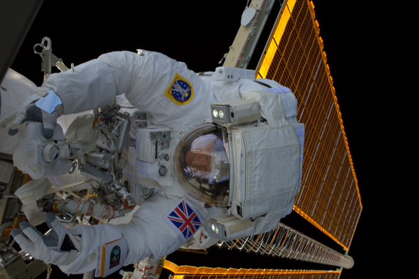 RT Today’s exhilarating #spacewalk will be etched in my memory forever – quite an incredible feeling!  - embedded image 2