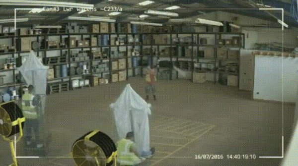 RT When messing about in work goes wrong.  - embedded image 