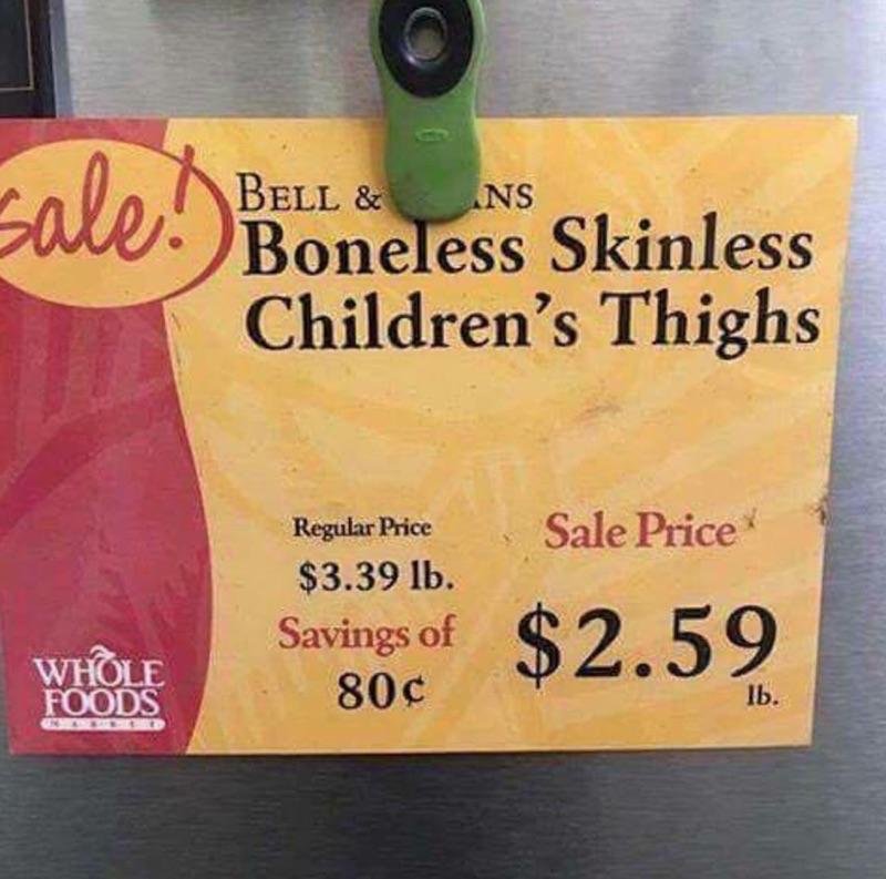 RT Don't leave children unattended at Whole Food.  - embedded image 