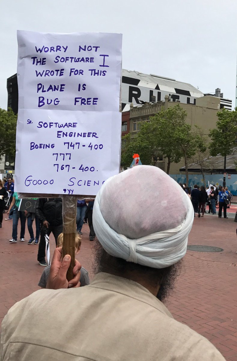 RT The sign game was strong at the #ScienceMarch today, but this was my favorite. 
#marchforscience #ScienceMarchSF  - embedded image 2