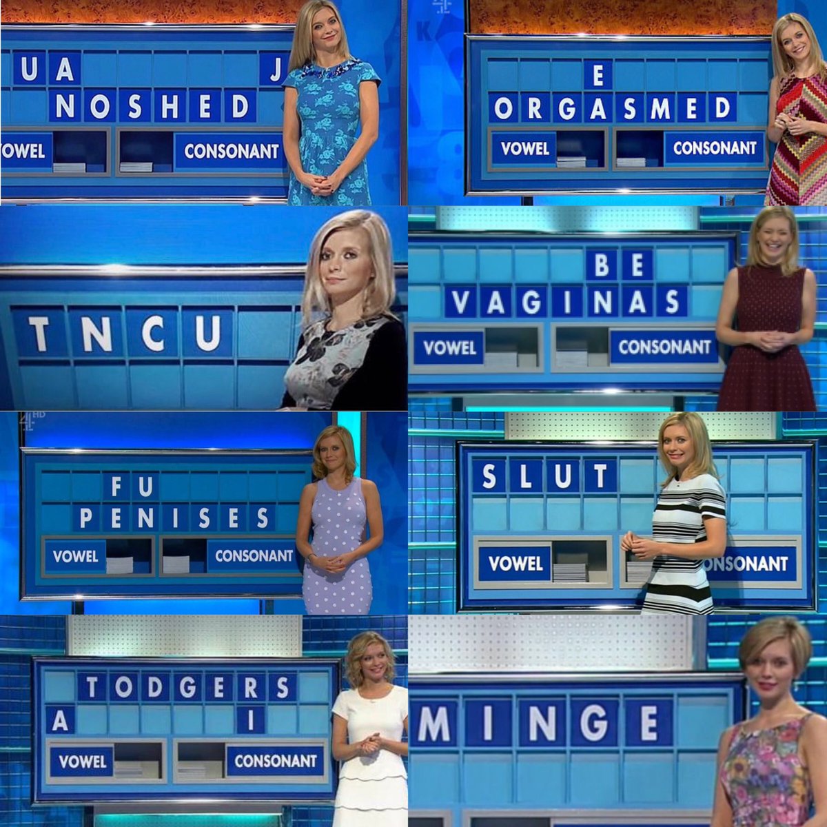 RT Celebratory 10 years of rude @C4Countdown words as promised! 
Do with them, what you will!   - embedded image 3