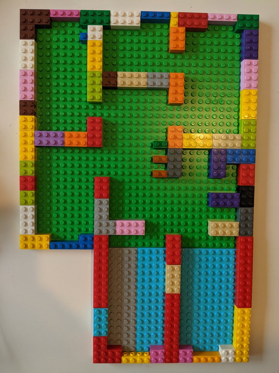 A floorplan our 6 year old can understand #lego  - embedded image 