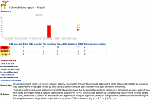 report output etc